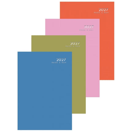 2027 A5 DAP Colour Block Diary (Assorted)