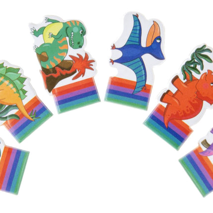 Dinosaur Finger Puppets - 6 Pack