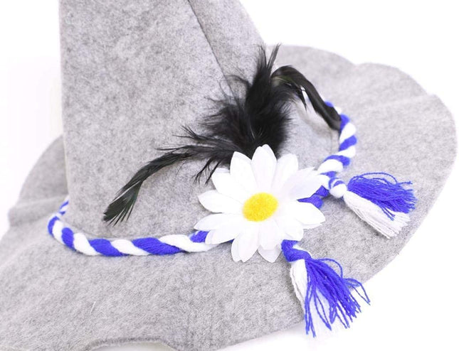Adult Grey Bavarian Seppel Hat