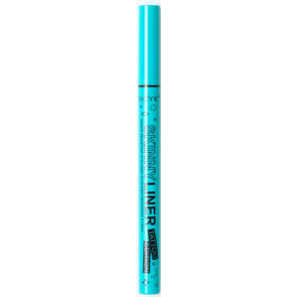 Technic Cosmetics Skinny Black Liner - Tattoo Edition Precise Application Long-Lasting Smudge-Proof Matte Finish