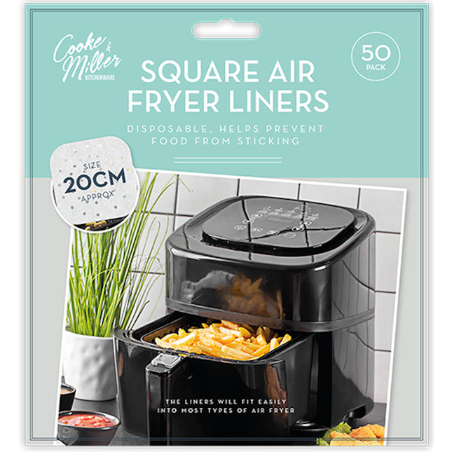 Air Fryer Sheets Square - 20cm