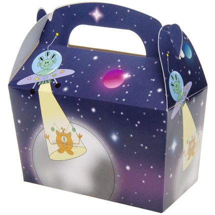 Space Small Treat Boxes - 12 Pack