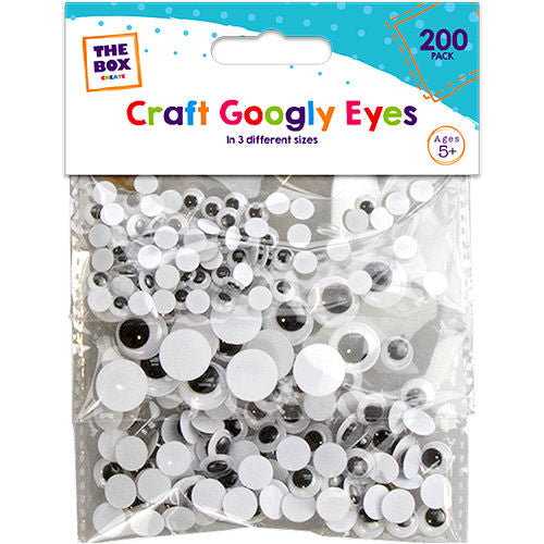 Craft Googly Eyes - 200 Pack