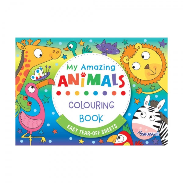 Kids Animals/Transport Colouring Pad