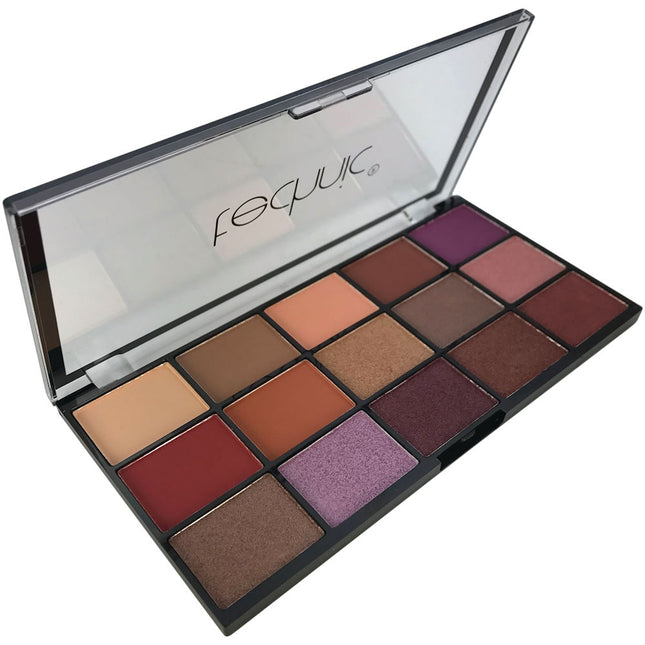Technic Cosmetics 15 Colour Eyeshadow Palette - BAS7 Peanut Butter & Jelly