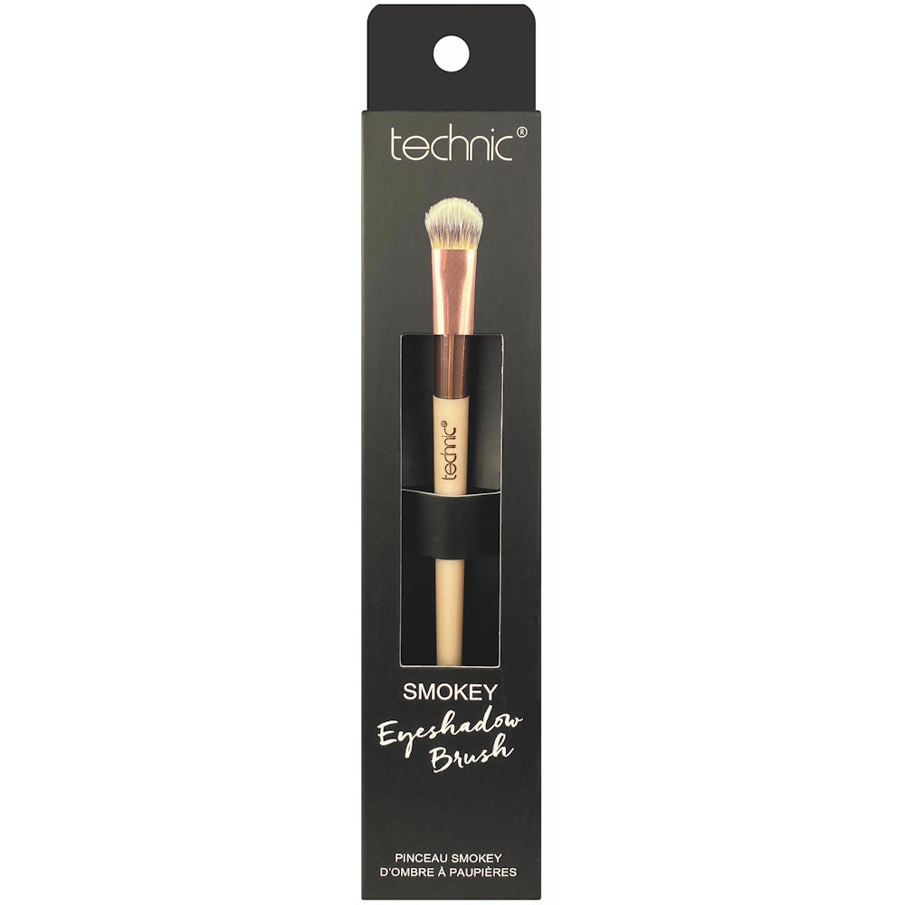 Technic Cosmetics Smokey Eyeshadow Brush - Makeup Beauty Blend Define Soft Shadows