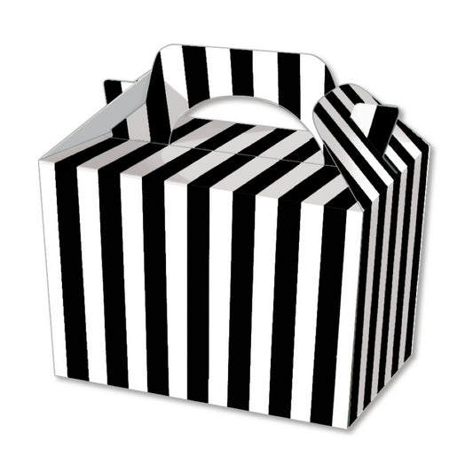 10 Black Stripe Boxes