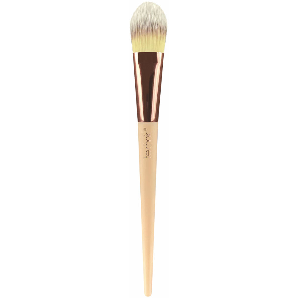 Technic Cosmetics Flat Foundation Brush - Makeup Beauty Smooth Blend Flawless Finish