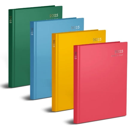 Colour Block DAP A6 Diary 2025-2026 - Assorted