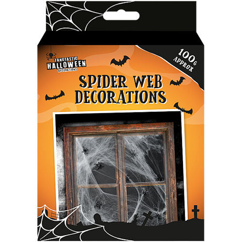 Halloween Spider Web Decorations