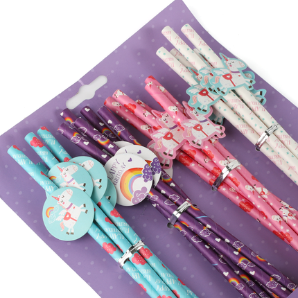 Unicorn Paper Straws - 20 Pack