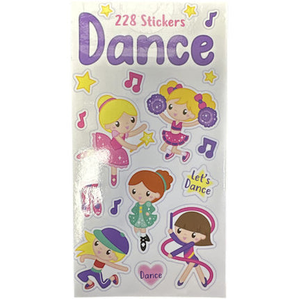 Dance Sticker Book - 228 Stickers