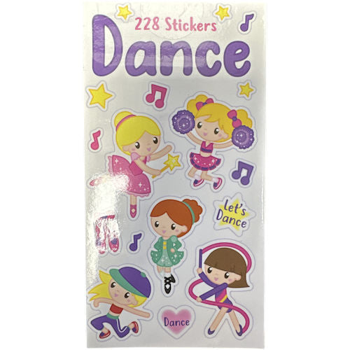 Dance Sticker Book - 228 Stickers