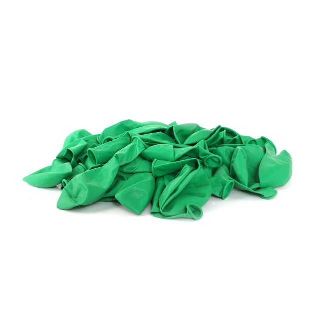 Pearlised Evergreen 12" Latex Balloons – 50 Pack