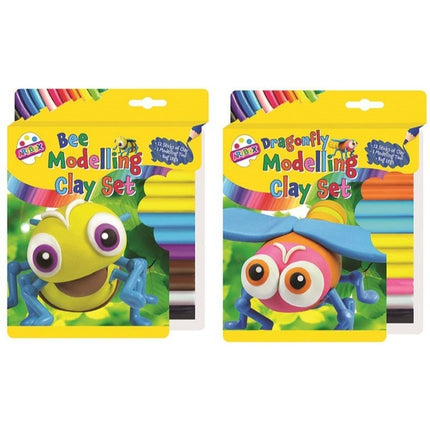 Bee / Dragonfly Themed Modelling Clay Set (Pack)