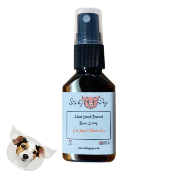 Stinky Pig Highly Scented Small Room Spray - 30ml Pet Smell Eliminator