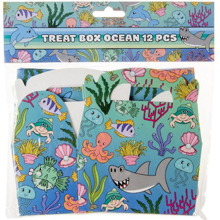 Sea Animals Treat Boxes - 12 Pack