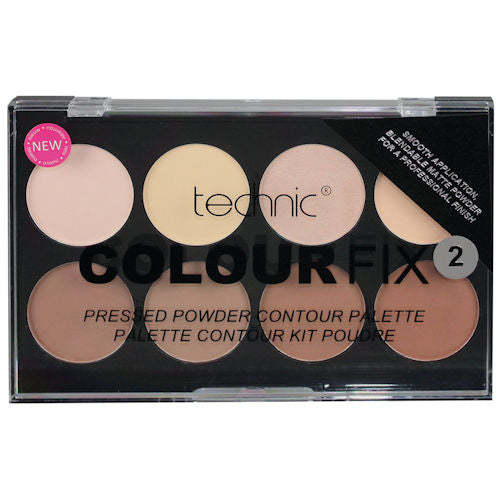 Technic Cosmetics 8 Colour Powder Max Contour Palette 2