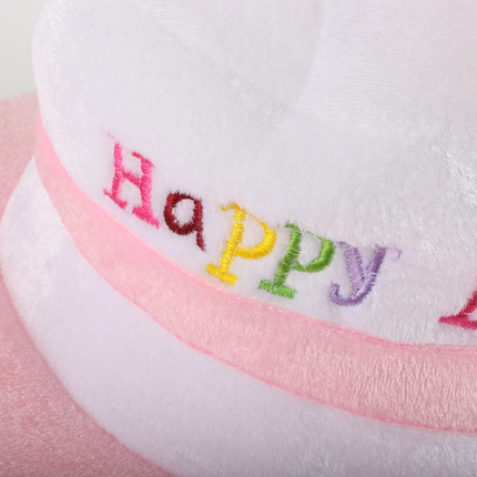 Adult Light Up Happy Birthday Hat - Pink