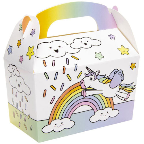 Unicorn Small Treat Boxes - 12 Pack