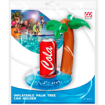 Inflatable Palm Tree Can Holder - 30cm