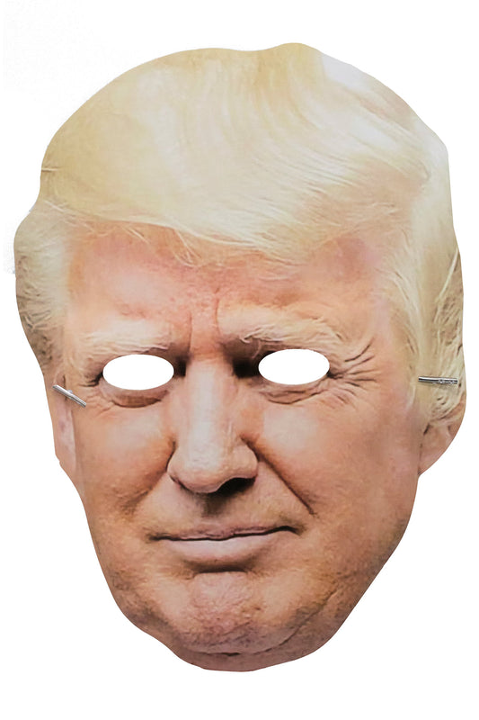 Donald Trump Full Face Cardboard Mask