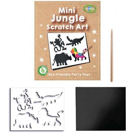Mini Jungle Scratch Art (Single)