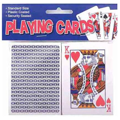 Twin Playing Cards - Double Deck Classic Game Set Durable Family Entertainment Casino Quality
