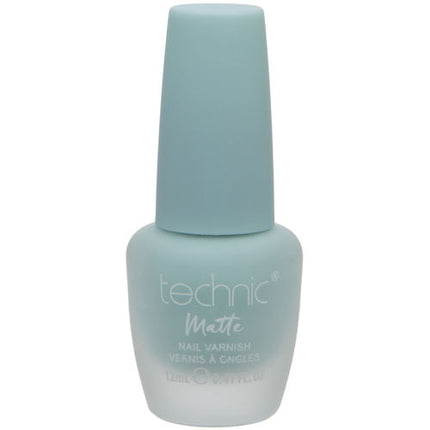 Technic Cosmetics Matte No Shine Nail Polish - Pastel Blue Matte Glacier
