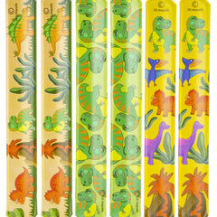 Dinosaur Slap Bracelets - 6 Pack