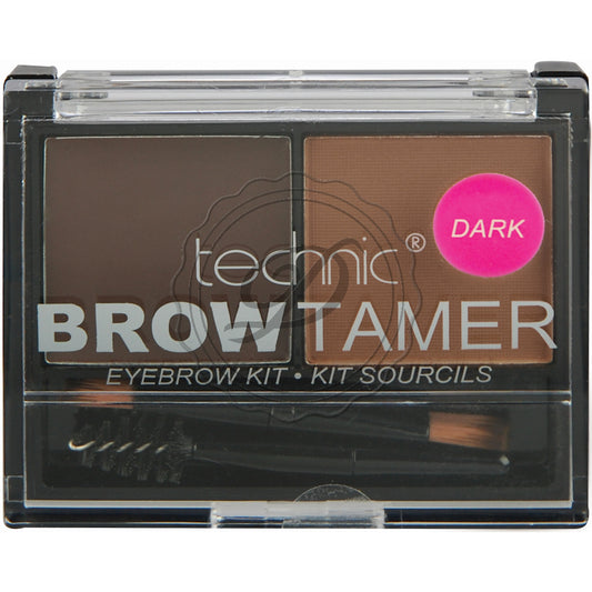 Technic Cosmetics Brow Tamer Eyebrow Powder - Dark