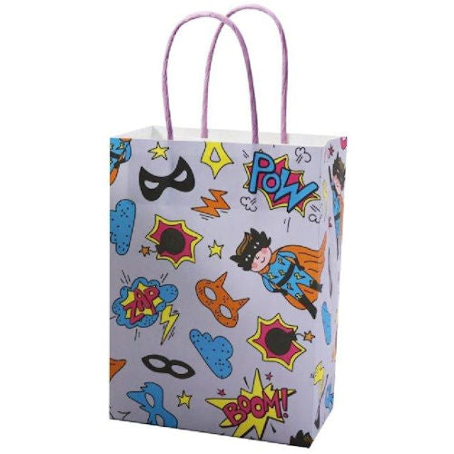 Superhero Paper Gift Bag - Single