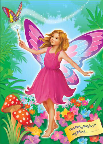 Fairy Empty Party Bags - 6 Pack