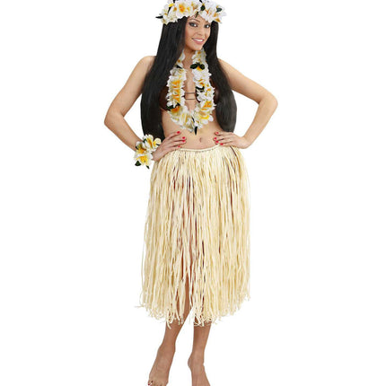 Deluxe Hawaiian Lei, Crown & Bracelet Set