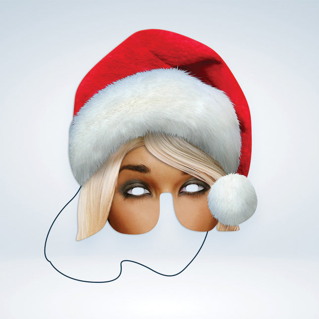 Mrs Claus Party Mask