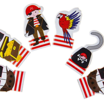Pirate Finger Puppets - 6 Pack