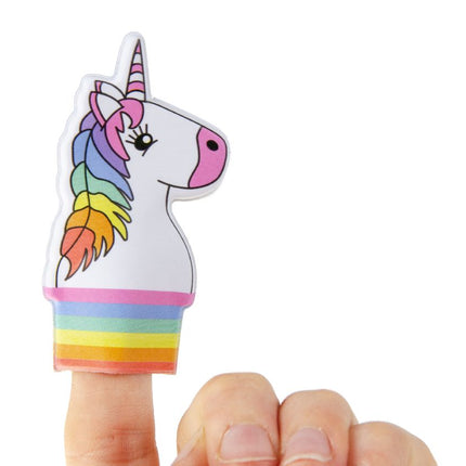 Unicorn Finger Puppets - 6 Pack