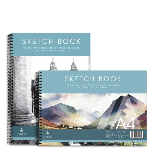 A4 Artist Sketchbook (Assorted)