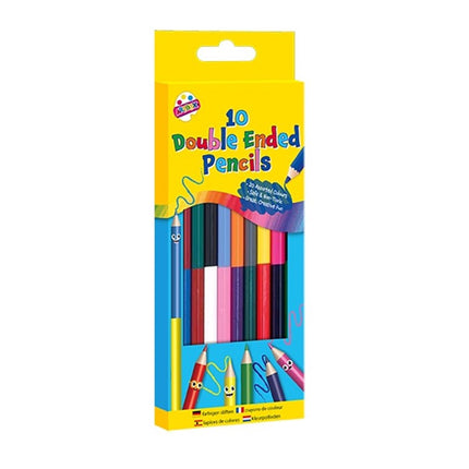10 Double Ended Colouring Pencils