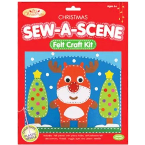 Christmas Sew A Scene Felt Craft Kit