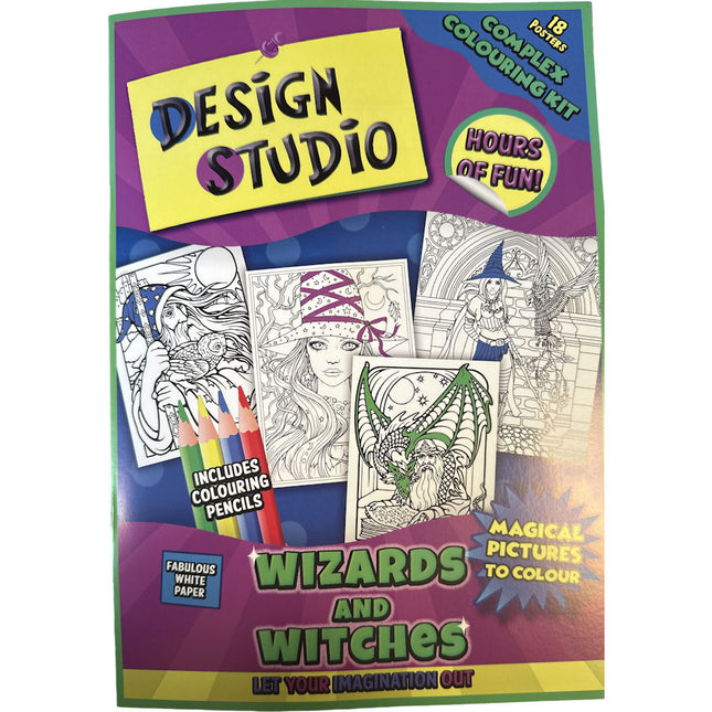 Design Studio Activity Pack - Wizards & Witches