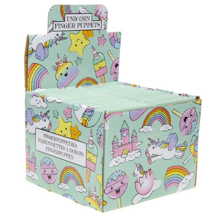 Unicorn Finger Puppets - 6 Pack