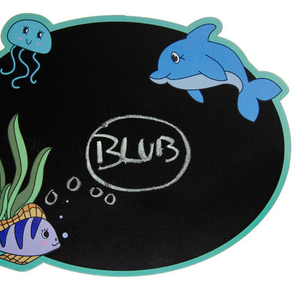 Sea Animal Blackboard & Chalk