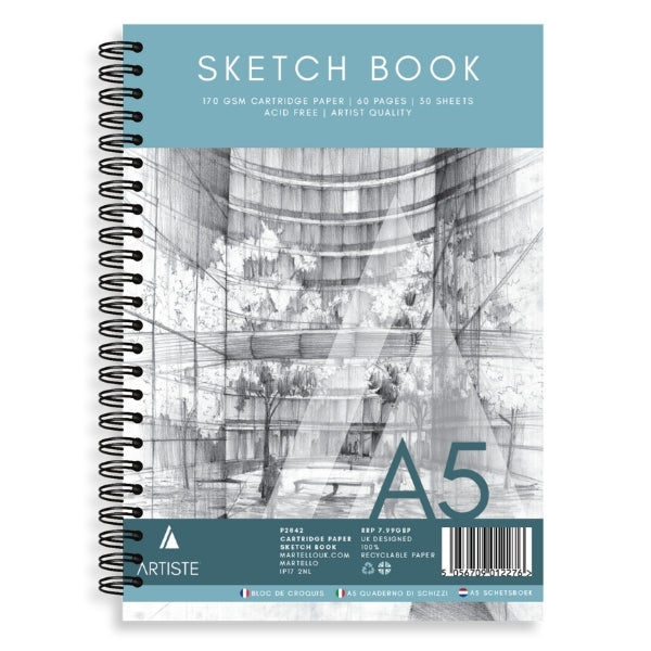 A5 Artist Sketch Book