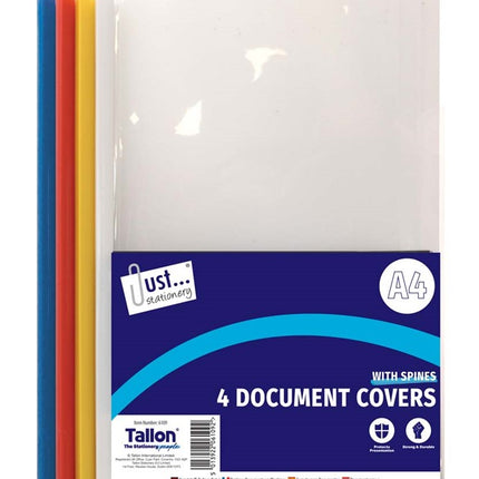 4 Clear A4 Document Covers