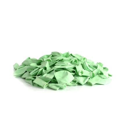 Pearlised Limed Green 7" Latex Balloons – 100 Pack