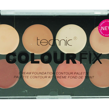 Technic Cosmetics Cream Foundation Contour 1 Palette