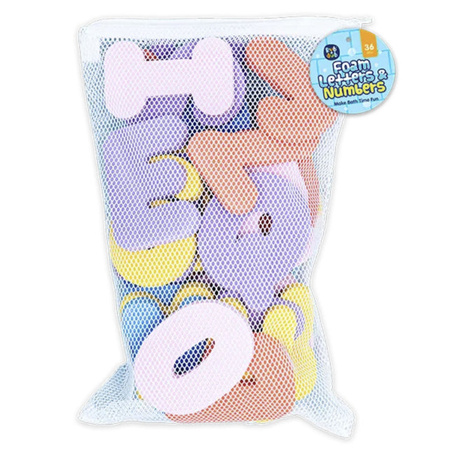 Bath Time Foam Letters & Numbers