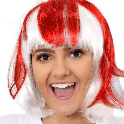 Adult England Bob Wig – Red