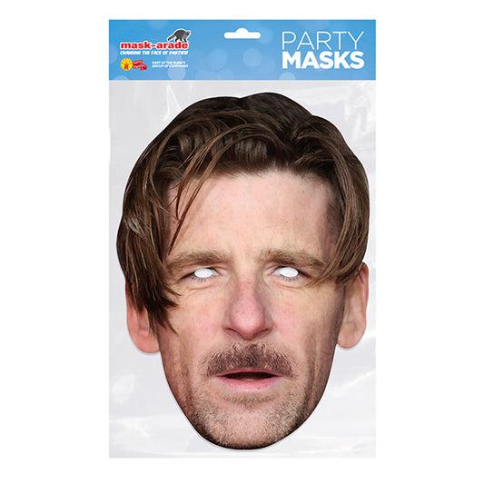Paul Anderson Party Mask – Full Face Cardboard Mask Eye Cut-Outs Parties